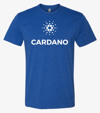 Cardano Logo Premium Royal T-shirt - Alaska Skyking #6495633