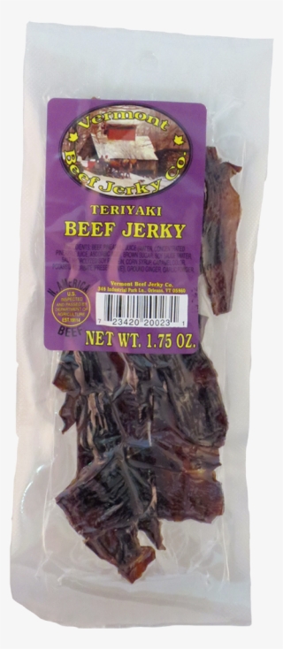 Vermont Beef Jerky Teriyaki Purple/10case #6496868