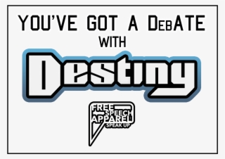 Customcat T-shirts Debate Your Destiny #6497579