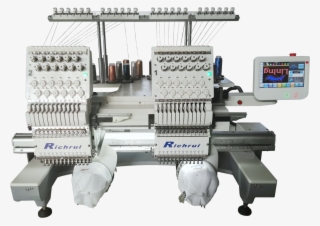 Ru Ftd 1502n Double Head Embroidery Machine #6499721