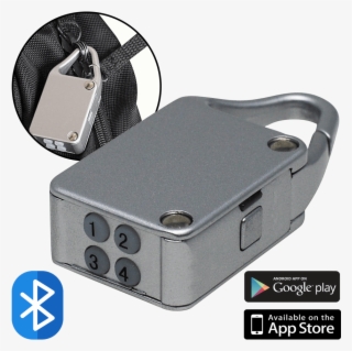 Smart Bluetooth Pushbutton Luggage Padlock By Ivomax #6499776