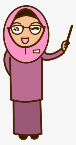 Hanimofa - Muslimah Teacher Cartoon #650076