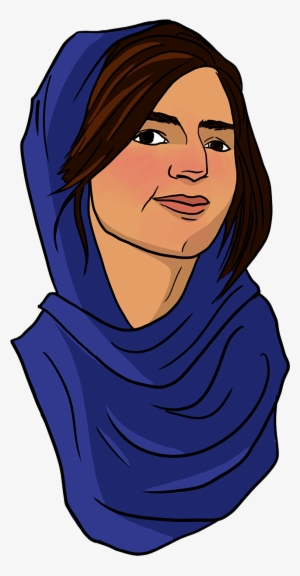 I Am Your Average American- Muslim Woman And I Wear - Cartoon Hijab Women Png #650370