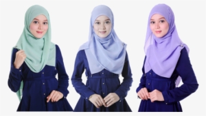 Three Green Hijabs Have Been Produced To Date And Soon - Malaysian School Uniform Hijab #650671