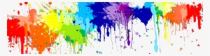 Introducing Colour To A Black And White Mind - Paint Splatters #650724