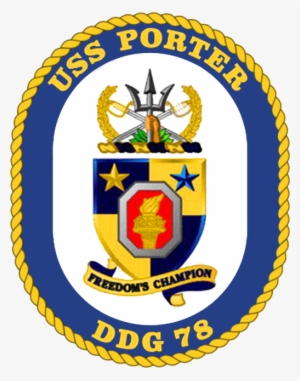 Uss Porter Crest - Ri Fusion Center - Free Transparent PNG Download ...