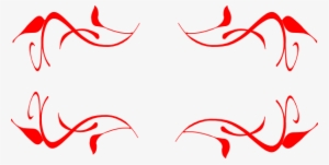 Swirl Border Clip Art - Clip Art #650943