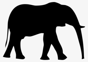 Swirl Clipart Clipart Elephant Black And White 7 Free - Elephant Clip Art #651046