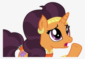 Sketchmcreations, Open Mouth, Raised Hoof, Safe, Saffron - Saffron Masala Vector #651388