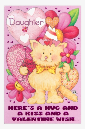 Here's - Punch Studio 【バレンタイン】 ダイカット グリーティングカード (ネコ×風船) #651389