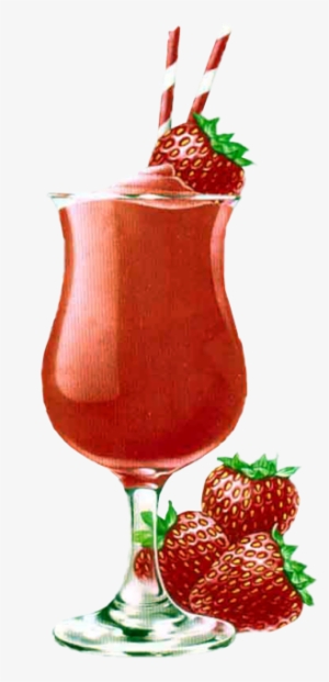 Mis Laminas Para Decoupage - Strawberry Juice Clip Art #651904