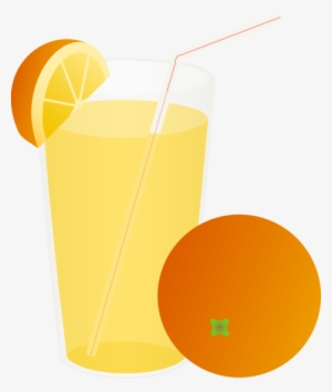 Glass Of Orange Juice Png Clipart - Orange Juice Clipart Png #652625