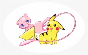 And Mew By Madeye On Deviantart - Pokemon Mew And Pikachu #654485