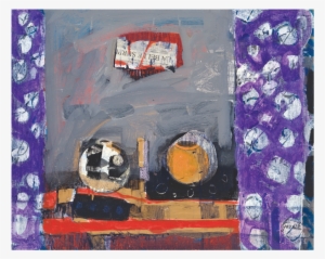 Deux Pots Espagnole • Mixed Media On Canvas • 25 9/16 - Still Life #654996
