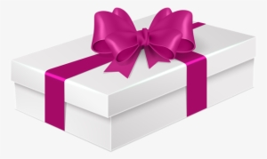 Gift With Pink Bow Png Clip Art - Portable Network Graphics #655555