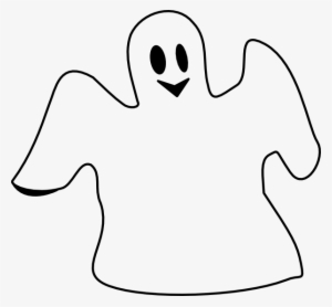 Ghost Clip Art Png - Ghost Black And White Clipart #655870