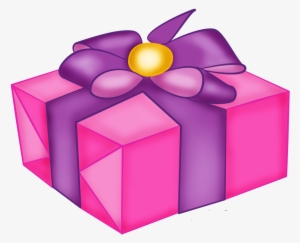 Image Free Download Pink Box With Purple - Pink Present Clip Art #655947