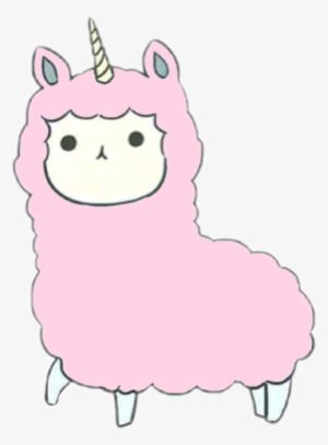 Png Black And White Alpaca Vector Cute - Kawaii Llama Png - Free ...