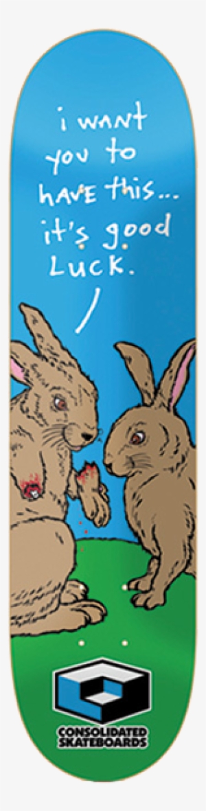 Consolidated Skateboards Good Luck #656942