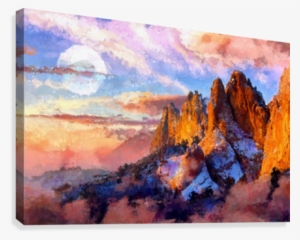 Colorado Mountains Canvas Print - Artwork Colorado Mountains #657583