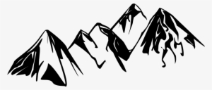 Mountains Png Clipart - Mountains Clipart Black And White #657798