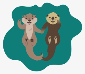 Otters Holding Hands #658023 Otters Holding Hands #658023