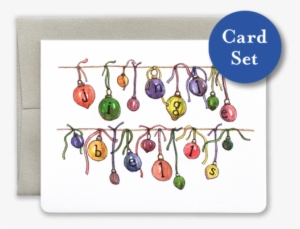 Jingle Bells Card Set Of - Picture Frame #658873