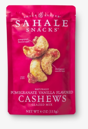 Naturally Pomegranate Vanilla Flavored Cashews Glazed #658896