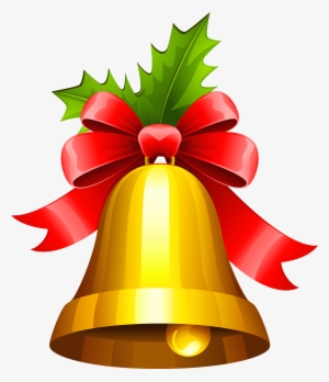 Christmas Jingle Bells Clipart Without Background - Merry Christmas Bells Png #659044