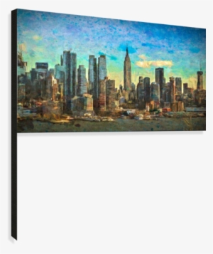 New York Skyline Canvas Print - Skyline #659112