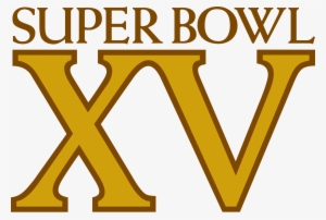 Open - Super Bowl Xv Logo #659574