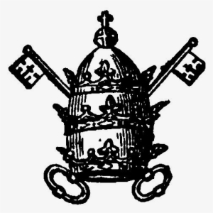 Tiara And Keys - Pope Keys #659837