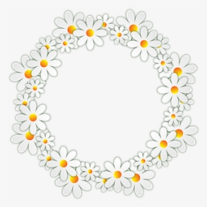 Flowers Daisy Photo Frame Transparent Back - Guest Book [book] #659868