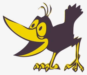 Cartoon Crow Icons Png - Cartoon Crow Png #659898