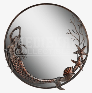 Mermaid Round Mirror #6500548 Mermaid Round Mirror #6500548
