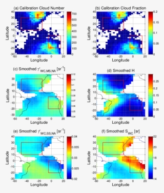 Spatial Distributions Of Number Of Calibration Opaque #6504075
