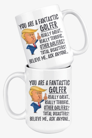 Funny Fantastic Golfer Trump Coffee Mug #6505627