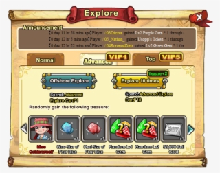 The Explore Icon Is Used To Randomly Find Gems, Chest, #6505990