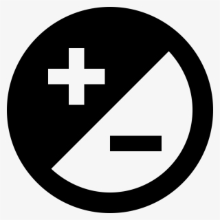 Rounded Adjust Button With Plus And Minus Comments #6506728