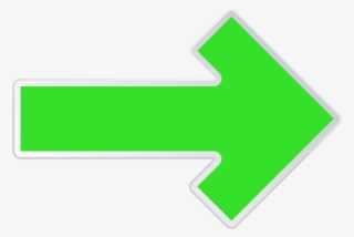 Free Png Download Arrow Green Right Transparent Clipart #6508386