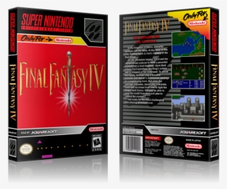 Final Fantasy Iv Replacement Nintendo Snes Game Case #6512098
