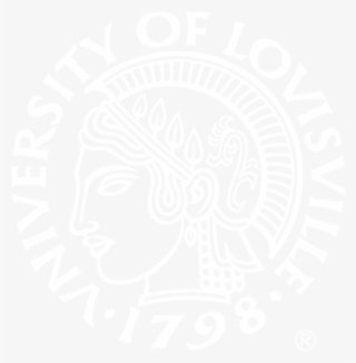 University Of Louisville Logo Black And White #6514094