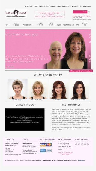 Godiva's Secret Wigs Competitors, Revenue And Employees #6516544