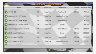 Server Selection Screen #6524464