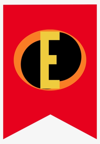 Incredibles Party Banner Letters #6527686