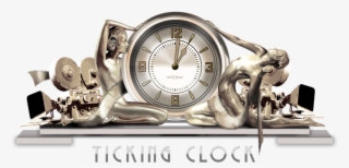 Ticking Clock Primary Logo Color[gradientfont Bold] #6527795