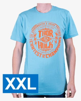 Ragnarok Thor Vs Hulk Blue Men's T-shirt #6528636