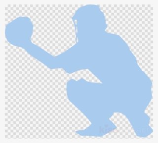 Baseball Catcher Shower Curtain Clipart Catcher Baseball #6530316