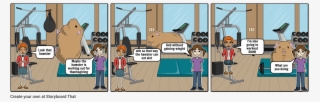 Work Out Hamster #6531724