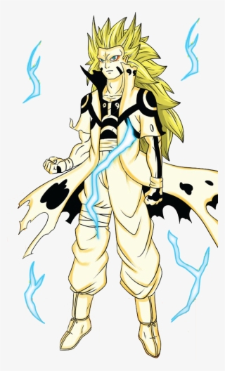 Goruto Sage Kurama Link Mode Super Saiyan 3 By Jmbfanart-d6sdtou #6533570